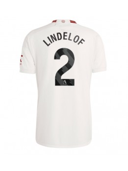 Manchester United Victor Lindelof #2 Ausweichtrikot 2023-24 Kurzarm